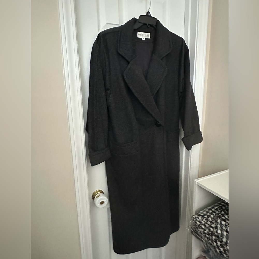 EUC Women's Charcoal  Long Coat